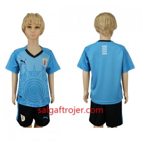 Uruguay Fodboldtrøjer Børn Hjemmebanesæt VM 2018